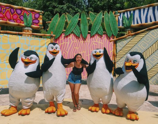 Minha experiência no Beto Carrero - foto com personagens