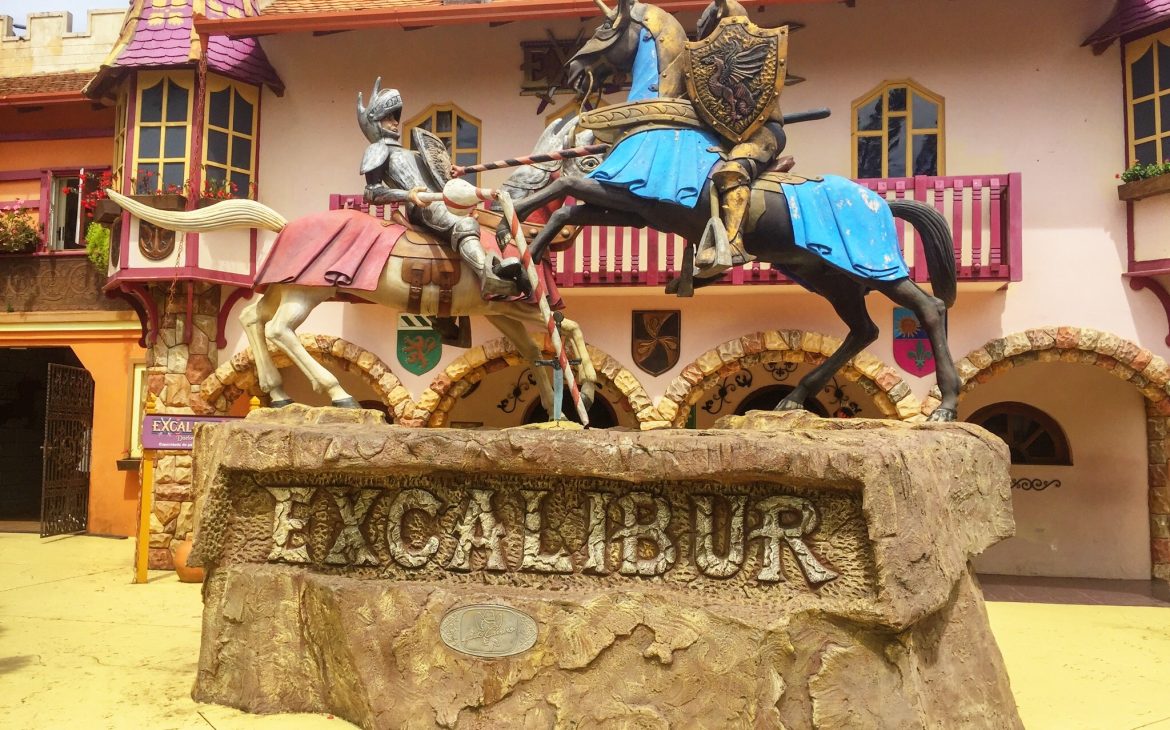 Show Excalibur - atração paga à parte